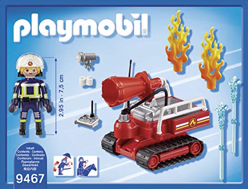 PLAYMOBIL- Robot de Extinción Juguete, Multicolor (geobra Brandstätter 9467)