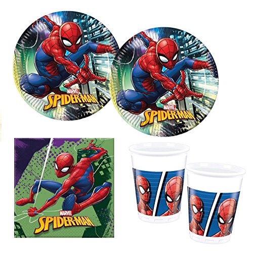 Procos 10118255 Party Set Spiderman Team Up