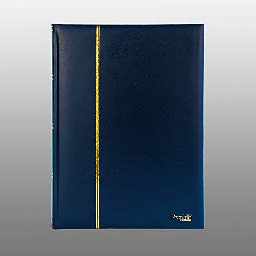 Prophila Leuchtturm clasificador 60 Paginas Negro, Azul Colore