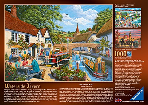 Ravensburger Waterside Taberna, 1000 Rompecabezas Rompecabezas