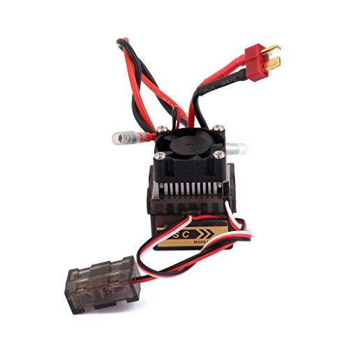 Regulador De Velocidad 320a 7.2v-16v Esc Alta Tensión Cepillado Para Rc Barco Del Coche