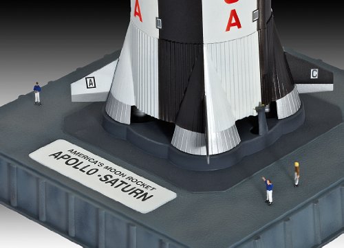 Revell- Apollo Saturn V Maqueta Astronave, 12+ Años, Multicolor (04909)