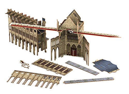 Revell- Notre Dame de Paris, Masterpiece, 293 Parts 3D Puzzle, Multicolor (0193)