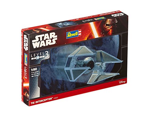 Revell Star Wars Tie Interceptor. Kit modele, Escala 1:90 (03603)