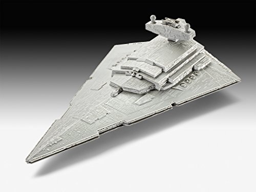 Revell Wars Build & Play Imperial Star Destroy, con Luces y Sonidos, Escala 1:4000 (6756)(06756)