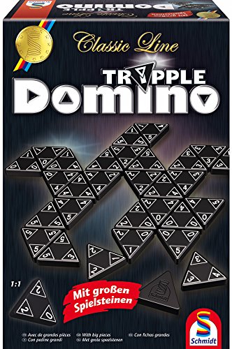 Schmidt Spiele Triple Domino Classic Edition (Versión Inglés)