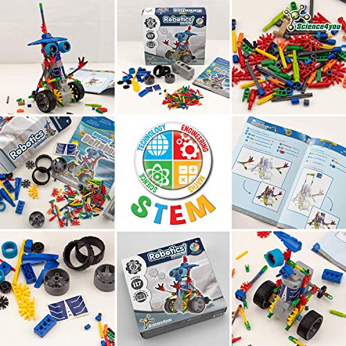 Science4you-Robotics Robotics Deltabot - Juguete Científico y Educativo Stem para Niños +8 Años, Multicolor, Regular (605169)