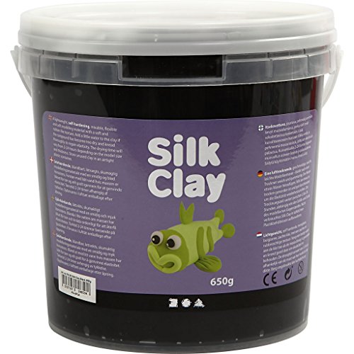 Silk ClayÂ® , negro, 650gr