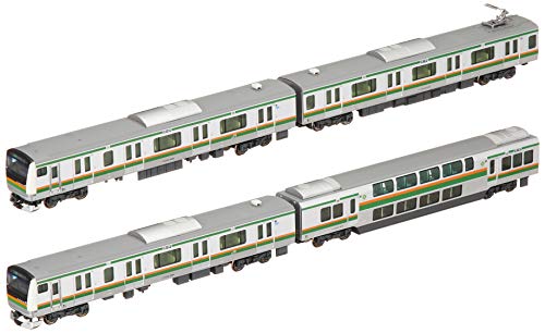 sistema medidor E233 KATO N 3000 series de la linea Tokaido Ueno de Tokio Linea baesica 4-car set tren de ferrocarril modelo 10-1267