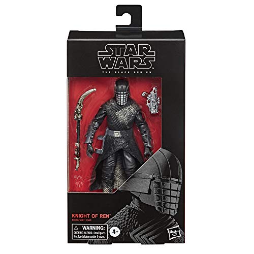 Star Wars The Black Series Knight of Ren Toy 6" Escala The Rise of Skywalker Figura coleccionable, niños a partir de 4 años