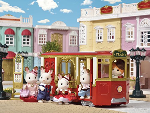 Sylvanian Families- Ride Along Tram Mini muñecas y Accesorios, Multicolor (Epoch para Imaginar) , color/modelo surtido