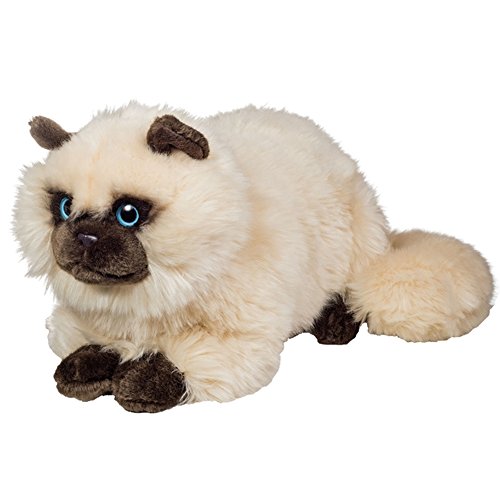 Teddy Hermann 918264 Gato siamés reclinable de Peluche, 36 cm