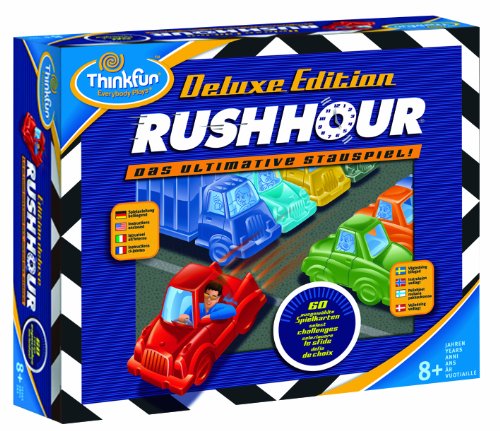 Think Fun HCM 5505 0 Rush Hour - Juego de lógica Espacial edición Especial [Importado de Alemania]