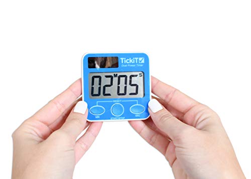 TickiT 92079 Conjunto de temporizadores Dual Power Timer, 5 piezas