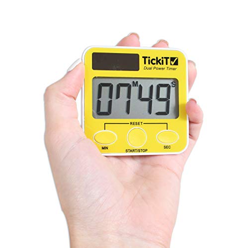 TickiT 92079 Conjunto de temporizadores Dual Power Timer, 5 piezas