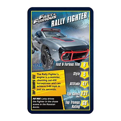 Top Trumps 001496 Fast & Furious