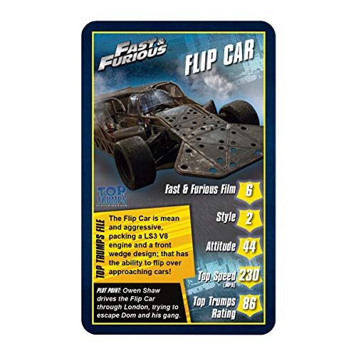 Top Trumps 001496 Fast & Furious