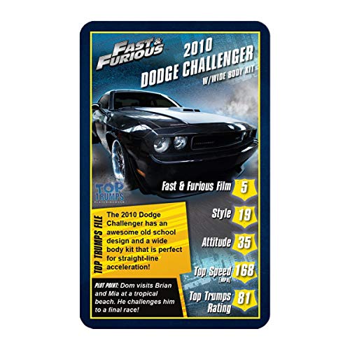 Top Trumps 001496 Fast & Furious