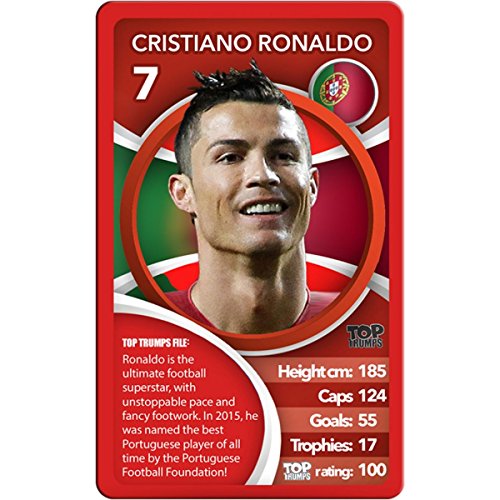 Top Trumps World Football Stars Juego de Cartas de fútbol (Texto en inglés)