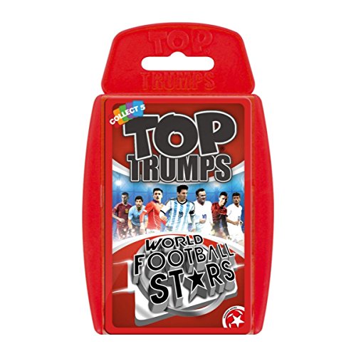 Top Trumps World Football Stars Juego de Cartas de fútbol (Texto en inglés)