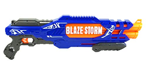 TOYLAND® Bazooka Barrage Blaze Storm Blaster - Flechas de Espuma Incluidas