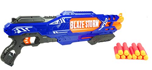 TOYLAND® Bazooka Barrage Blaze Storm Blaster - Flechas de Espuma Incluidas