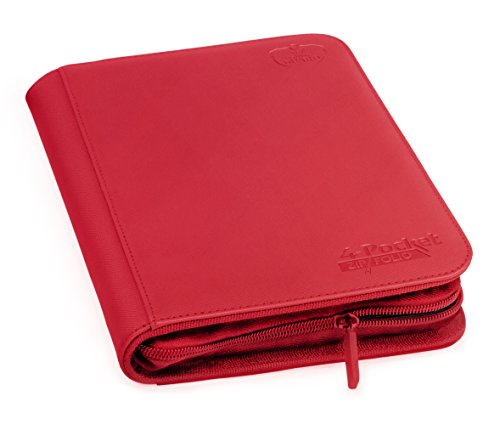 Ultimate Guard 4-Pocket ZipFolio XenoSkin Rojo