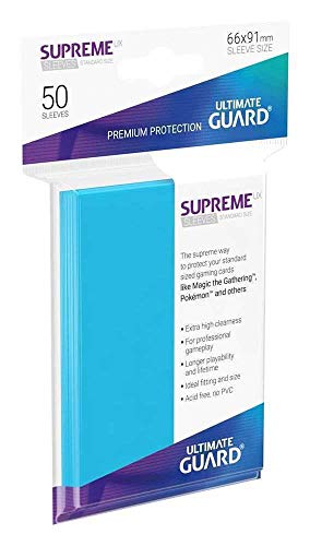 Ultimate Guard ugd010797 UX Supremo Fundas Standard Tamaño Luz Azul (50)