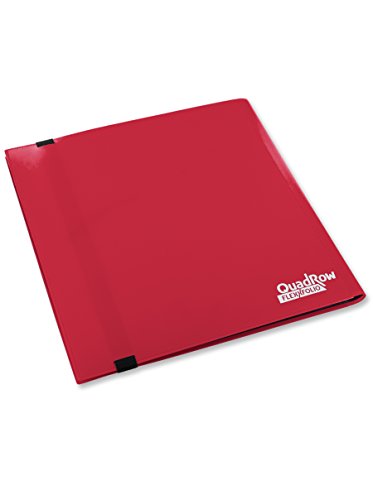 Ultimate Guard UGD10348 - Carpeta con 12 Fundas para Juego de Cartas, Color Rojo