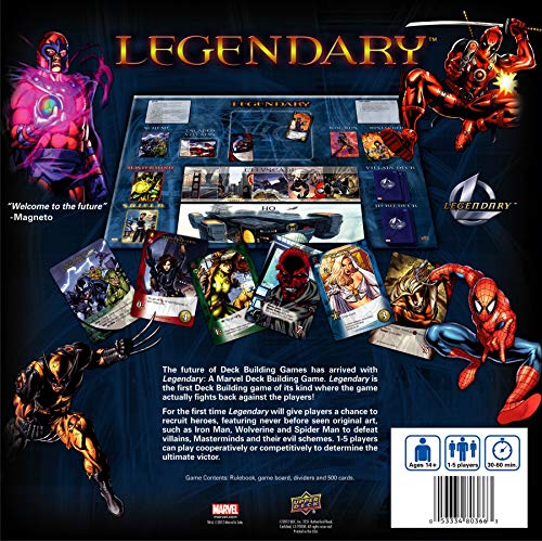 Upper Deck Entertainment Marvel Legendary - Juego de construcción de mazos