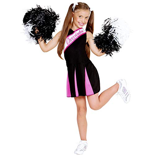 WIDMANN Cheerleader - Childrens Fancy Dress Costume - Large - Age 11-13 - 158cm