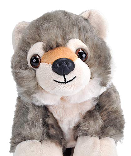 Wild Republic - Hug'ems, peluche lobo, 18 cm (16244)