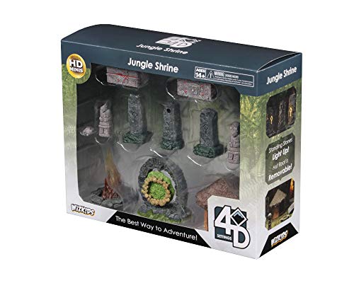 WizKids Miniatures: 4D Settings - Jungle Shrine Set