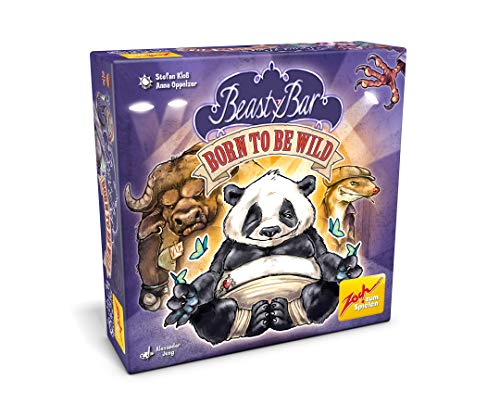 Zoch Beasty Bar Born to be Wild-Juego de Cartas, Multicolor (Simba 601105143)