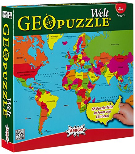 Amigo 00381 Geo Puzzle  - Mundo