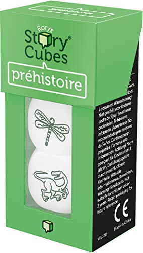 Asmodee- Story Cubes: prehistoria - español. (ASMRSC12ML1)