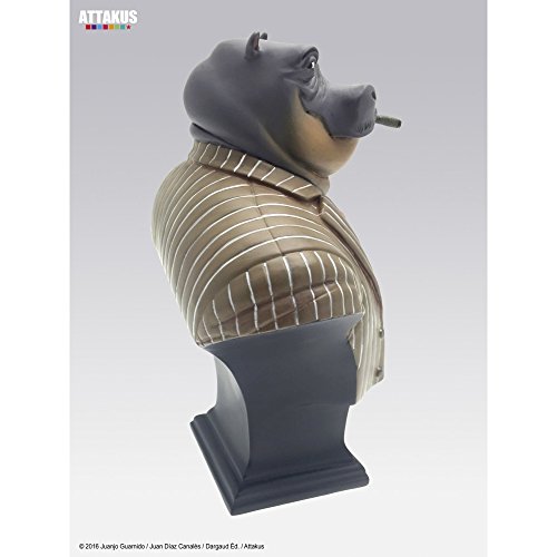 ATTAKUS Busto de colección Blacksad Ted Leeman el hipopótamo B428 (2016)