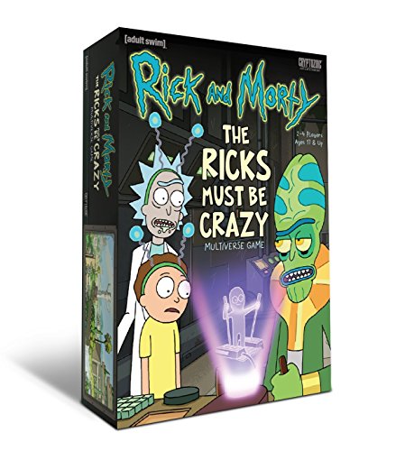 Cryptozoic Entertainment CRY02661 Rick and Morty: The Ricks Must be Crazy - Juego de Mesa [Importado de Alemania]