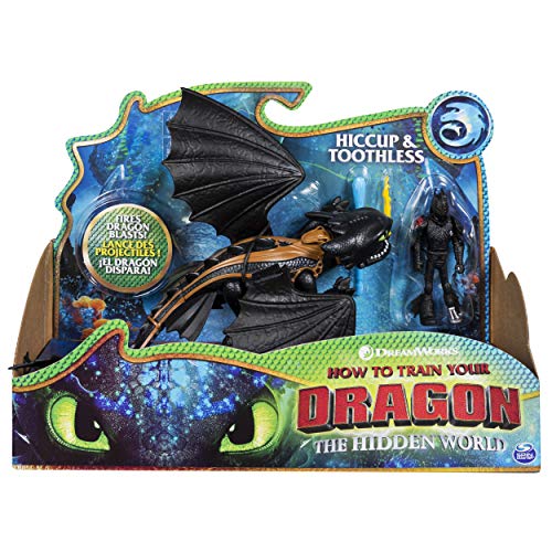 Dragons 6052275 Viking - Figuras de Hiccup sin dientes y colores mezclados , color/modelo surtido