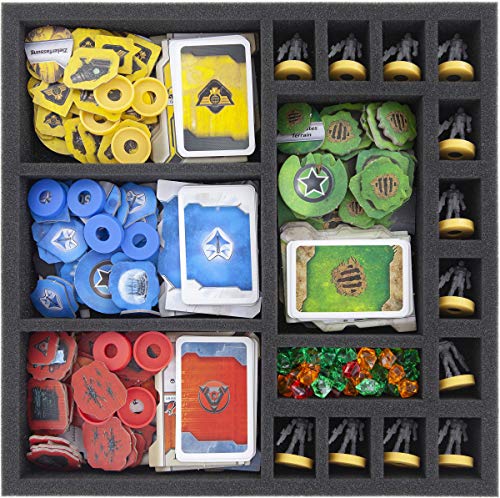 Feldherr Foam Tray Value Set Compatible with The Cry Havoc Board Game Box