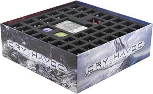 Feldherr Foam Tray Value Set Compatible with The Cry Havoc Board Game Box