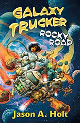 Flying Frog Productions CGEB0001 Galaxy Trucker: Rocky Road (Novela), Multicolor