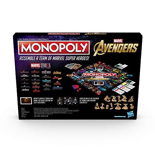 Hasbro Gaming Monopoly Avengers