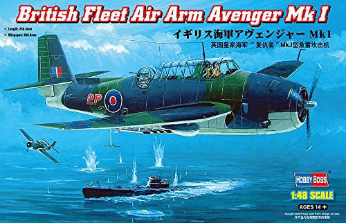 Hobby Boss 80331 Avenger Mk 1 - Caza británico [importado de Alemania]