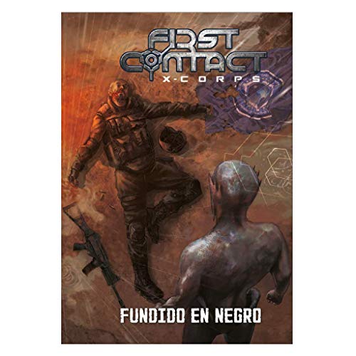 Holocubierta First Contact xcorps-Fundido en Negro-español, Color (HOLFC04)