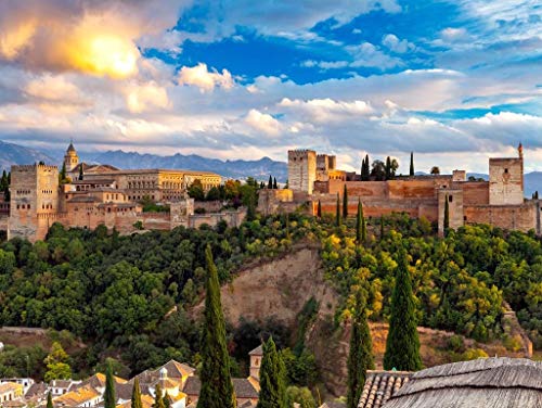 Lais Puzzle Granada con la Alhambra 1000 Piezas