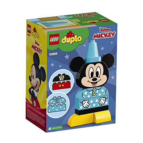 LEGO DUPLO Disney - Mi Primer Modelo de Mickey, Juguete Preescolar de Construcción de Mickey Mouse para Niños y Niñas a Partir de 1 Año y Medio (10898) , color/modelo surtido