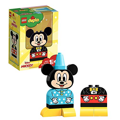 LEGO DUPLO Disney - Mi Primer Modelo de Mickey, Juguete Preescolar de Construcción de Mickey Mouse para Niños y Niñas a Partir de 1 Año y Medio (10898) , color/modelo surtido