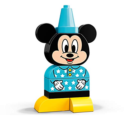 LEGO DUPLO Disney - Mi Primer Modelo de Mickey, Juguete Preescolar de Construcción de Mickey Mouse para Niños y Niñas a Partir de 1 Año y Medio (10898) , color/modelo surtido