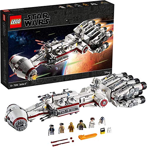 LEGO Star Wars - Tantive IV, Set de construcción de Crucero Espacial de Alderaan, maqueta de Nave Espacial Coleccionable (75244)